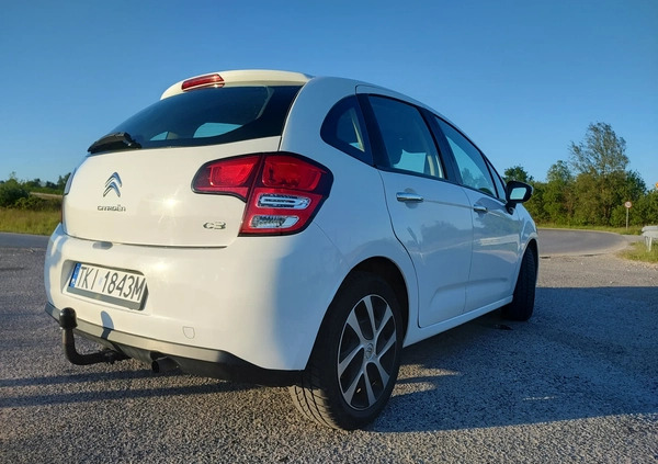 Citroen C3 cena 19500 przebieg: 149407, rok produkcji 2012 z Kielce małe 92